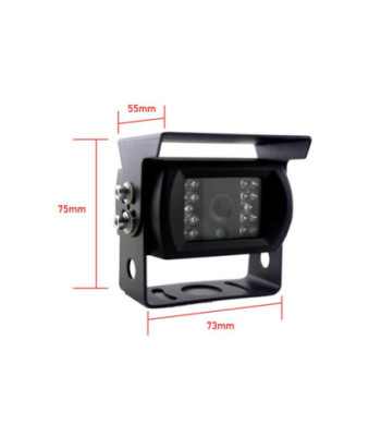 Bakkamera Heavy Duty med justerbart beslag