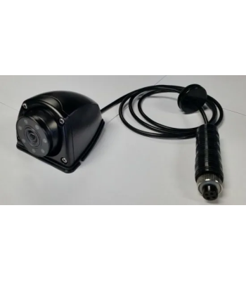 CCD side/bakkamera m/ sort hus - justerbart og natbelysning