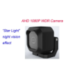 Bakkamera CCD farve 150G justerbart med infrarødt natsyns-system