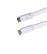 Sinox One HDMI Flat slim kabel. 3m. Hvid