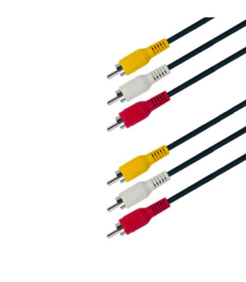 Sinox One Composite kabel. 2m. Sort