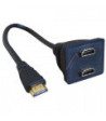HDMI SPLITTER HAN - 2X HDMI HUN