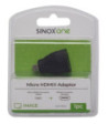 Sinox One HDMI adapter. Sort