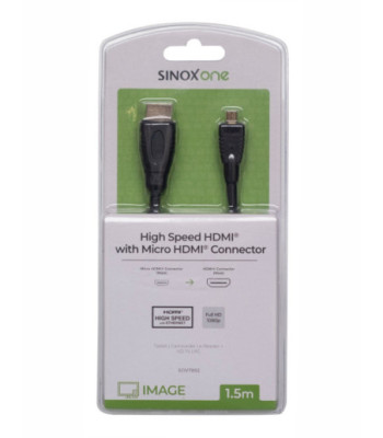 Sinox One 4K30Hz+E Micro HDMI kabel. 1