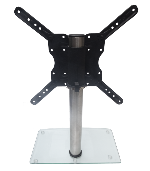 Sinox StandView TV bordstand med drejbar top. 26"-55". Alu finish