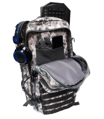 Sinox Gaming Backpack. 40L. Grå camo