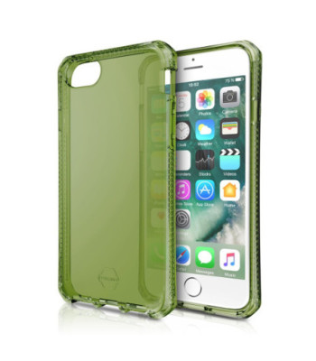 ITSKINS SPECTRUM CLEAR cover til iPhone 8 / 7 / 6s / 6®. Olivengrøn