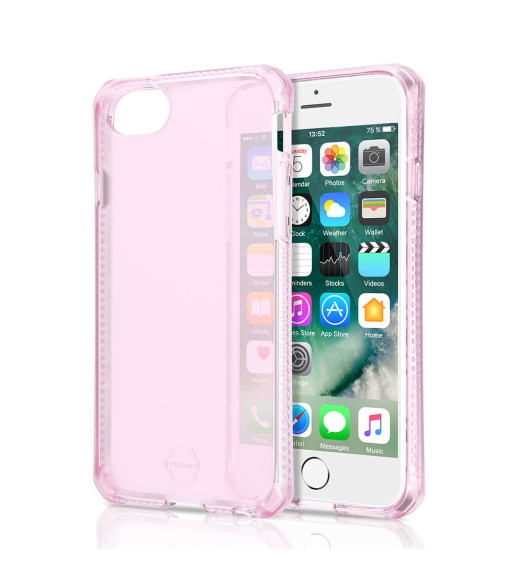 ITSKINS SPECTRUM FROST cover til iPhone 8 / 7 / 6s / 6®. Lyserød