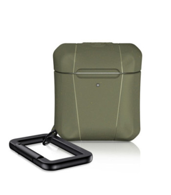 ITSKINS FERONIABIO cover til AirPods® (1. og 2. gen.). Kaki grøn