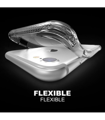 ITSKINS NANO DUO cover til iPhone XS / X®. Lys lilla og gennemsigtig