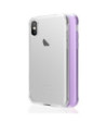 ITSKINS NANO DUO cover til iPhone XS / X®. Lys lilla og gennemsigtig