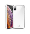 ITSKINS HYBRID GLASS cover til iPhone XS / X®. Sølv