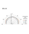 100V højttaler - EDL-25 MONACOR