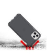 ITSKINS SPECTRUM CLEAR cover til iPhone 11 Pro Max / XS Max®. Sort