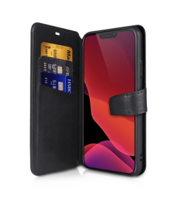 ITSKINS BOOK cover til iPhone XS Max®. Sort