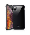 ITSKINS HYBRID GLASS cover til iPhone XS Max®. Sort
