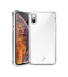 ITSKINS HYBRID GLASS cover til iPhone XS Max®. Sølv