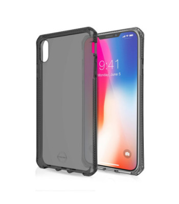 ITSKINS SPECTRUM CLEAR cover til iPhone XS Max®. Sort