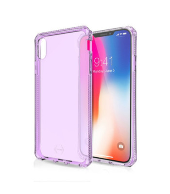 ITSKINS SPECTRUM CLEAR cover til iPhone XS Max®. Lilla