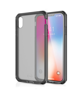 ITSKINS SUPREME FROST cover til iPhone XS Max®. Grå og sort