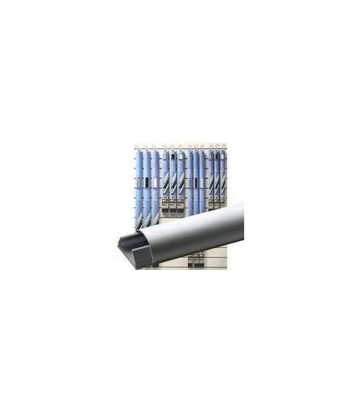 Cavus kabelskinne aluminium. Sølv