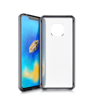 ITSKINS HYBRID FROST cover til Huawei Mate 20 Pro®. Sort og gennemsigtig