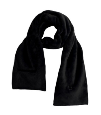 Glovii opvarmet halstørklæde. Sort