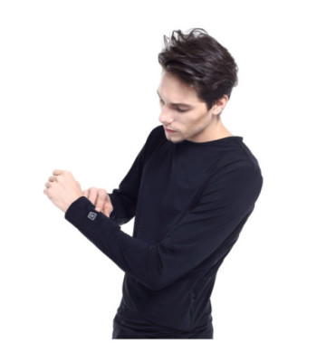 Glovii opvarmet bluse M. Sort