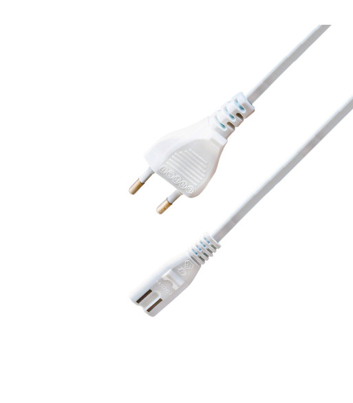 Sinox One 8-tals strømkabel. 2,5m. Hvid