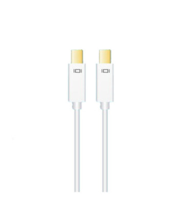Sinox iMedia Mini DisplayPort kabel. 2m. Hvid
