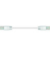 Sinox iMedia FTP Cat6 flat kabel. 2m. Hvid