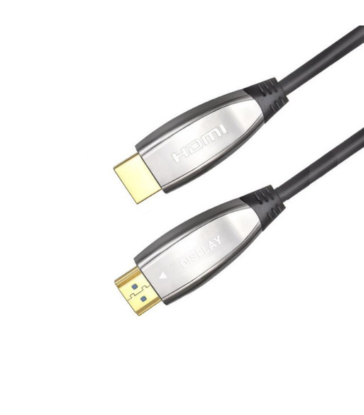 Sinox SHD HDMI Optisk kabel 4K60Hz+E. 100m. Sort