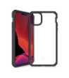 ITSKINS HYBRID SOLID cover til iPhone 12 mini®. Sort og gennemsigtig