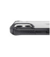 ITSKINS HYBRID CLEAR cover til iPhone 12 mini®. Sort og gennemsigtig