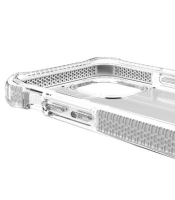 ITSKINS SUPREME CLEAR cover til iPhone 12 mini®. Hvid og gennemsigtig