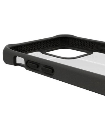 ITSKINS FERONIABIO PURE cover til iPhone 12 mini®. Sort og gennemsigtig