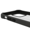 ITSKINS FERONIABIO PURE cover til iPhone 12 mini®. Sort og gennemsigtig