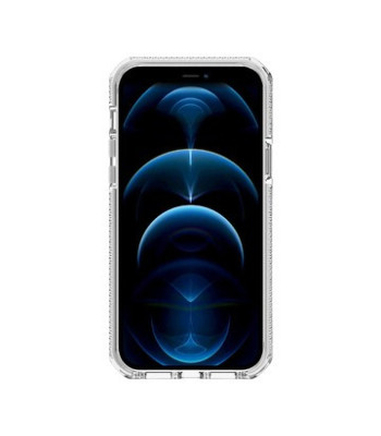 ITSKINS SUPREME CLEAR cover til iPhone 12 Pro Max®. Hvid og gennemsigtig