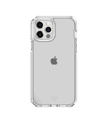 ITSKINS SUPREME CLEAR cover til iPhone 12 Pro Max®. Hvid og gennemsigtig