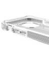 ITSKINS SUPREME CLEAR cover til iPhone 12 Pro Max®. Hvid og gennemsigtig