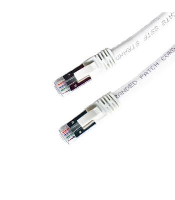 Sinox S-FTP Cat8 netværkskabel. 2m. Hvid