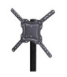 Sinox StandView TV gulvstand med hjul og drejbar top. 26"-65". Matsort
