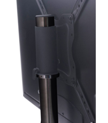 Sinox StandView TV gulvstand med hjul og drejbar top. 26"-65". Matsort