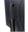 Sinox StandView TV gulvstand med hjul og drejbar top. 26"-65". Matsort