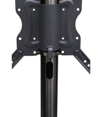 Sinox StandView TV gulvstand med hjul og drejbar top. 26"-65". Matsort
