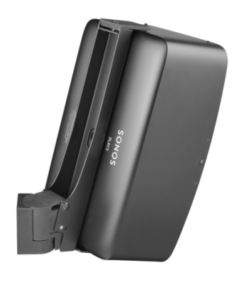 Cavus vægbeslag til Sonos® Five/Play:5. Vertikal. Sort