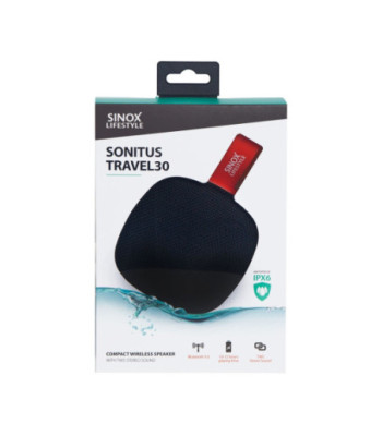 Sinox Sonitus Travel30 højttaler. Sort