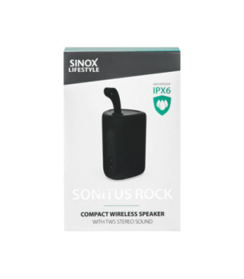 Sinox Sonitus Rock højttaler. Sort