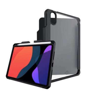 ITSKINS HYBRID SOLID FOLIO cover til iPad Mini 6®. Sort
