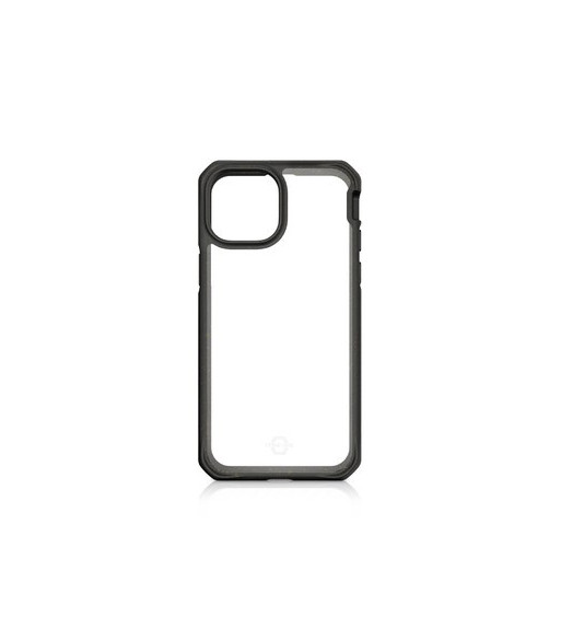ITSKINS FERONIABIO PURE cover til iPhone 13 Pro®. Sort og gennemsigtig